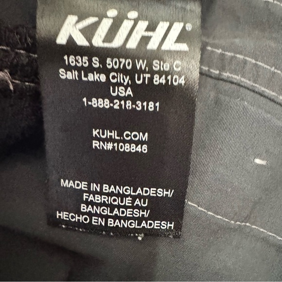 KÜHL Renegade Hiking Pants Mens 33x30 Gray Outdoor Stretch Trail - Picture 3 of 16